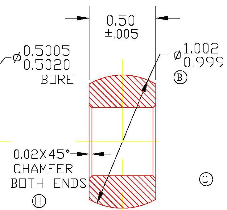Sintered Iron with Sintered Iron Ball Spherical Bearing, Unmounted  - 1/2", 15 Series