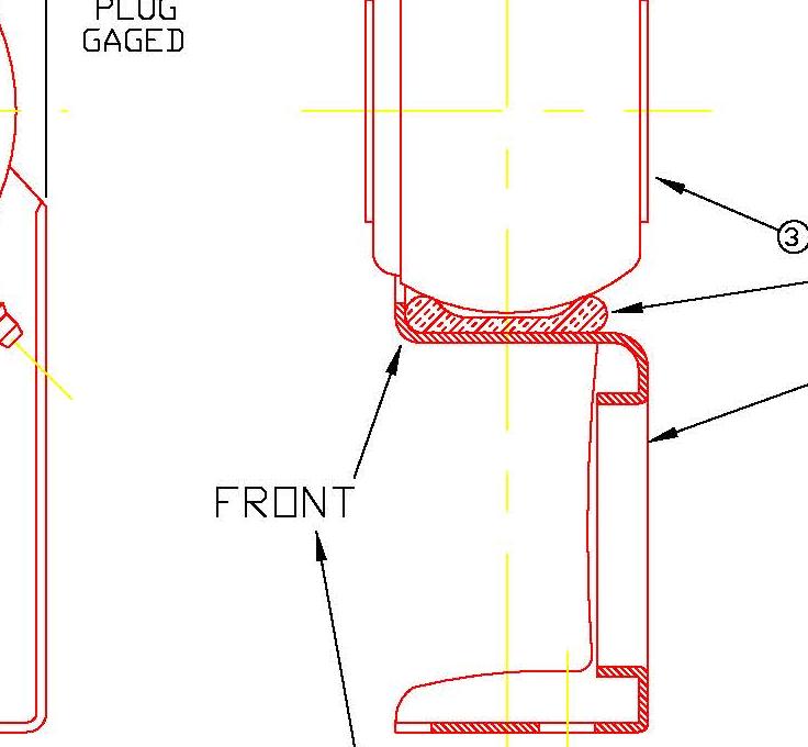 Rubber Mounted Hanger Bearing with Bushing 3953