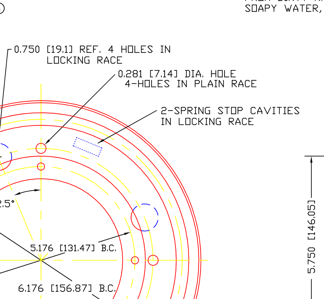 Lazy Susan Turntable Bearing 9C9611