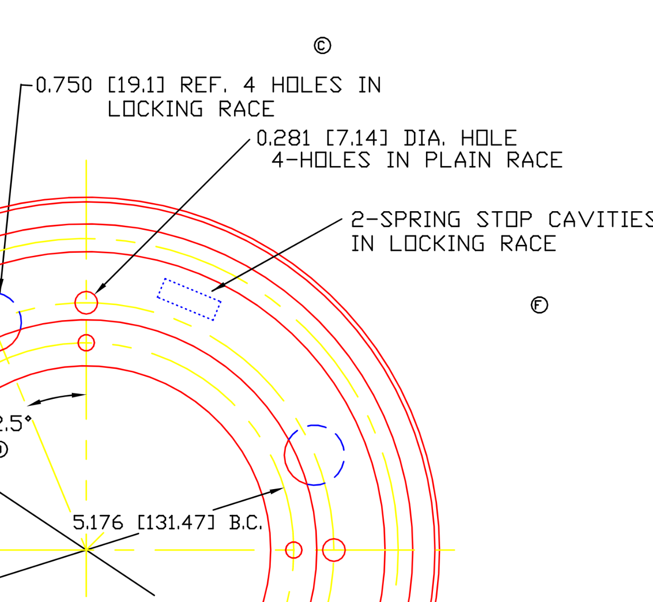 Lazy Susan Turntable Bearing 9CG