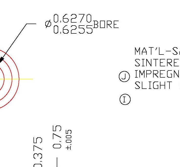 Sintered Iron Spherical Bearing W Series