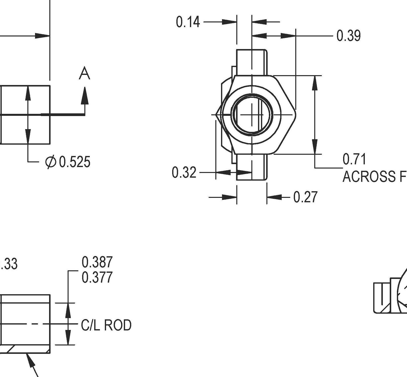Spherical Rod End Bearing Heim Joint R06L11093
