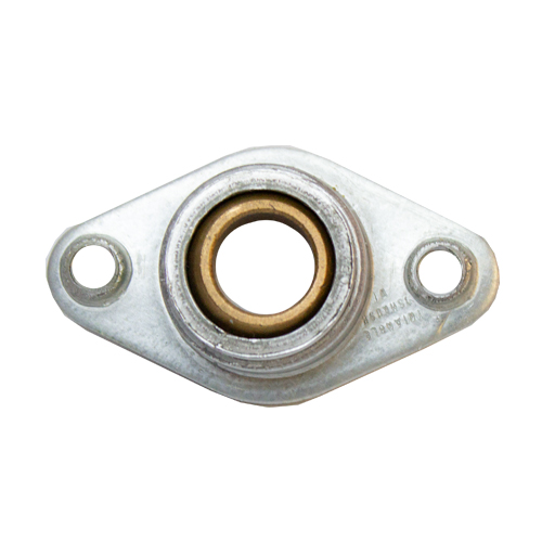 Sintered Bronze Bearing Ball 2 Bolt 2 Bolt Flange Bearing, 16 Gauge -  1/2"