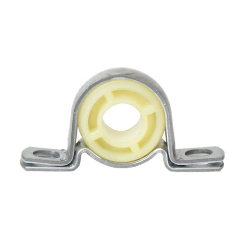 Molded Nylon Bearing Ball 2 Bolt Pillow Block Bearing, 16 Gauge -  3/8"