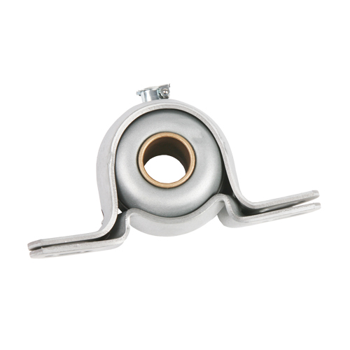 Stamped Steel Bearing Ball Sintered Bronze Bushing 2 Bolt Pillow Block Bearing with Bushing, 16 Gauge -  3/4"