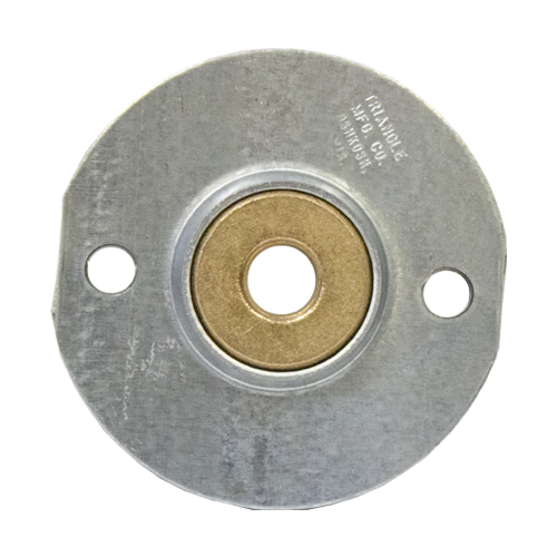 Sintered Bronze Bearing Ball 2 Bolt 2 Bolt Flange Bearing, 16 Gauge -  3/8"