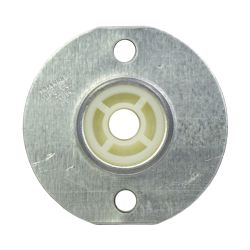 Molded Nylon 2 Bolt Flange Bearing