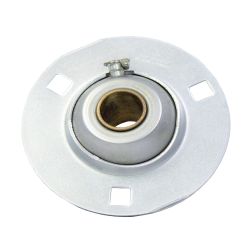 Sintered Bronze with Stamped Steel Ball 3 Bolt Flange Bearing