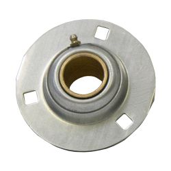 Sintered Bronze with Stamped Steel Ball 3 Bolt Flange Bearing
