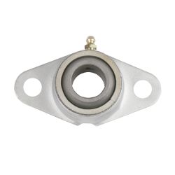 Sintered Iron 2 Bolt Flange Bearing with Ring