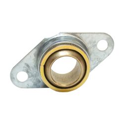 Sintered Bronze 2 Bolt Flange Bearing with Ring