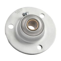 Sintered Bronze with Stamped Steel Ball 3 Bolt Flange Bearing