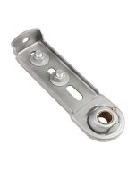 Stamped Steel Bearing Ball Sintered Bronze Bushing 3 Bolt Hanger Bearing, 13 Gauge -  3/4"