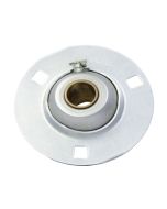 Sintered Bronze with Stamped Steel Ball 3 Bolt Flange Bearing