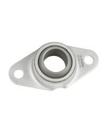 Sintered Iron 2 Bolt Flange Bearing with Ring