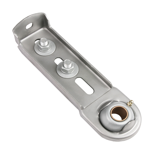 Stamped Steel Bearing Ball Sintered Bronze Bushing 3 Bolt Hanger Bearing with Bushing, 13 Gauge -  3/4"