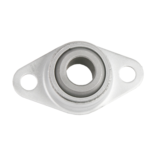 Sintered Iron Bearing Ball 2 Bolt 2 Bolt Flange Bearing with Ring, 14 Gauge -  5/8"