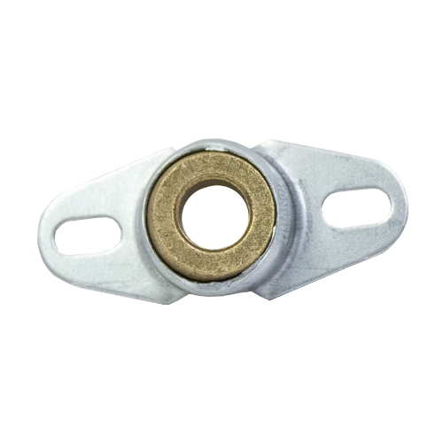 Sintered Bronze Bearing Ball 2 Bolt 2 Bolt Flange Bearing, 16 Gauge -  1/2"