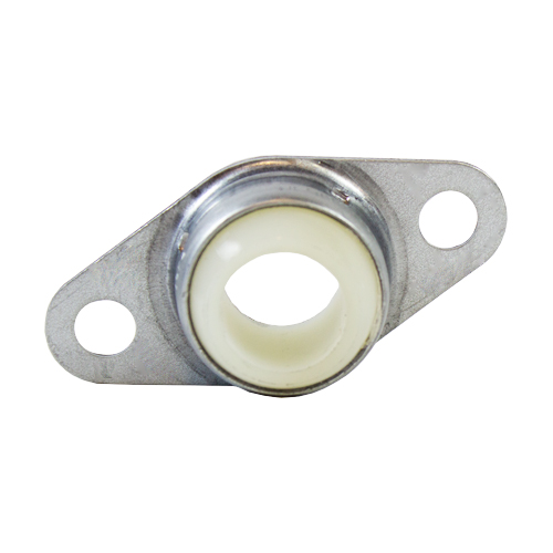 Molded Nylon Bearing Ball 2 Bolt 2 Bolt Flange Bearing, 16 Gauge -  3/4"