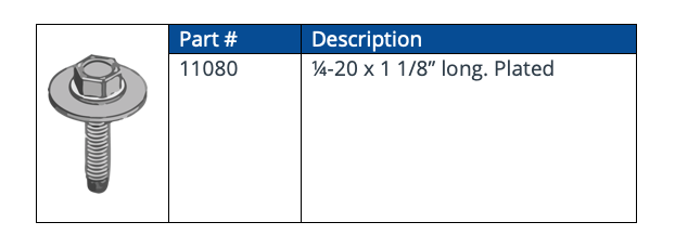 Headed Ferrule Chart